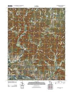 Marthasville 2012 topographic map thumbnail