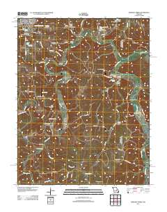 Maramec Spring 2012 topographic map thumbnail