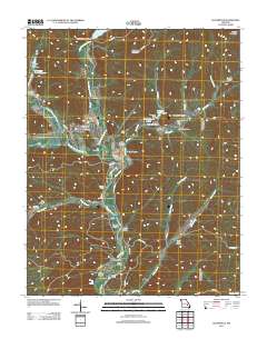 Lesterville 2011 topographic map thumbnail