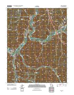 Noel 2012 topographic map thumbnail