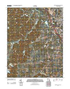 Perryville West 2012 topographic map thumbnail