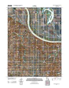 New Frankfort 2012 topographic map thumbnail