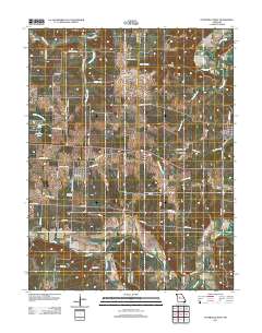 Otterville West 2011 topographic map thumbnail