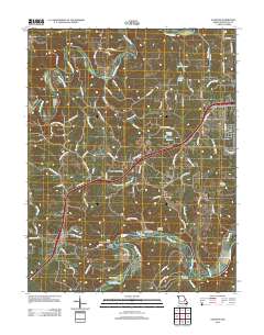 Stanton 2012 topographic map thumbnail