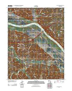 Rocheport 2011 topographic map thumbnail