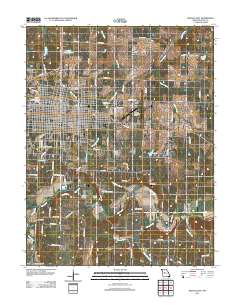 Sedalia East 2011 topographic map thumbnail