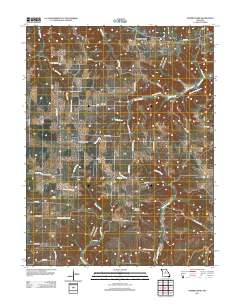 Prairie Home 2011 topographic map thumbnail