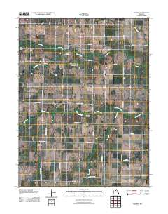 Rowena 2012 topographic map thumbnail