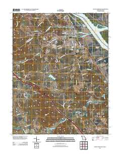 Sainte Genevieve 2011 topographic map thumbnail