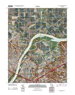 Saint Charles 2012 topographic map thumbnail