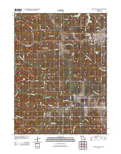 Unionville West 2012 topographic map thumbnail