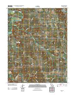 Vista 2011 topographic map thumbnail