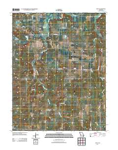 Tiffin 2011 topographic map thumbnail
