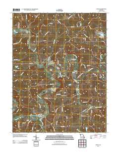 Strain 2012 topographic map thumbnail