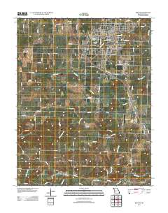 Bolivar 2011 topographic map thumbnail