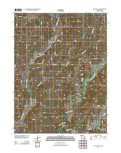 Blockton SE 2011 topographic map thumbnail