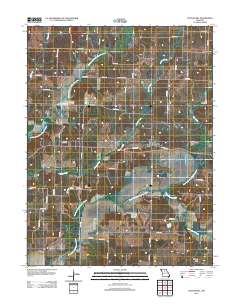 Clifton Hill 2012 topographic map thumbnail
