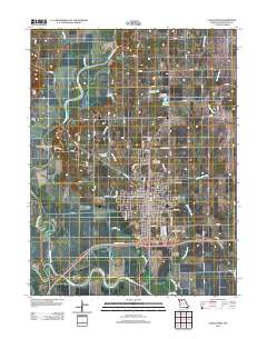 Chillicothe 2012 topographic map thumbnail