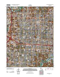 Independence 2012 topographic map thumbnail