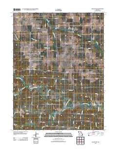 Woodlawn 2012 topographic map thumbnail