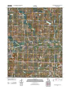 Warrensburg West 2011 topographic map thumbnail