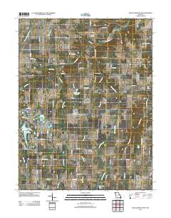 Bellflower South 2012 topographic map thumbnail