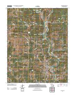 Thayer 2011 topographic map thumbnail