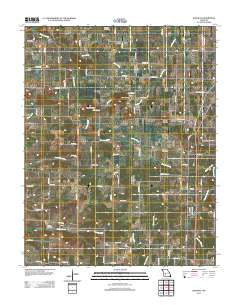 Halfway 2011 topographic map thumbnail