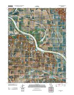 Buckner 2012 topographic map thumbnail