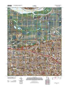 Kampville 2012 topographic map thumbnail