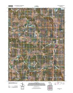 Maywood 2012 topographic map thumbnail