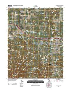 Warrenton 2012 topographic map thumbnail