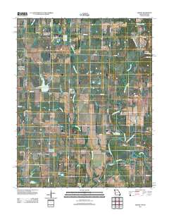 Asbury 2011 topographic map thumbnail