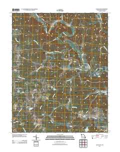 Glenallen 2011 topographic map thumbnail