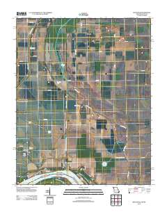 Bayouville 2012 topographic map thumbnail