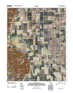 Clines Island 2012 topographic map thumbnail