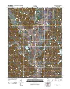 Connelsville 2012 topographic map thumbnail