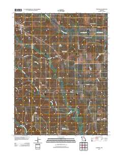 Downing 2012 topographic map thumbnail
