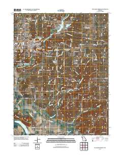 Excelsior Springs 2012 topographic map thumbnail