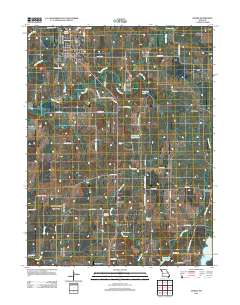 Gower 2012 topographic map thumbnail