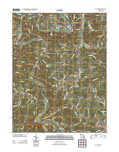 Fletcher 2012 topographic map thumbnail