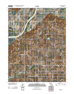 Miami 2012 topographic map thumbnail