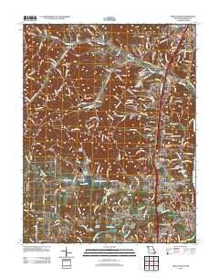 Herculaneum 2012 topographic map thumbnail