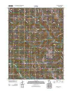 Mendota 2012 topographic map thumbnail