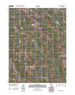 Kilwinning 2012 topographic map thumbnail