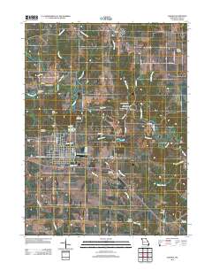 Kahoka 2012 topographic map thumbnail