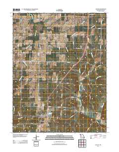 Lincoln 2011 topographic map thumbnail