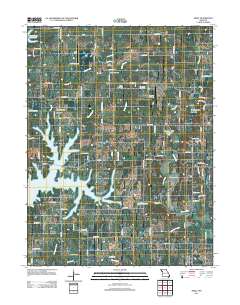 Arley 2012 topographic map thumbnail