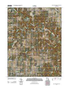 Bellflower North 2012 topographic map thumbnail
