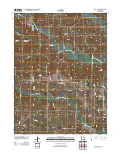 Bible Grove 2012 topographic map thumbnail